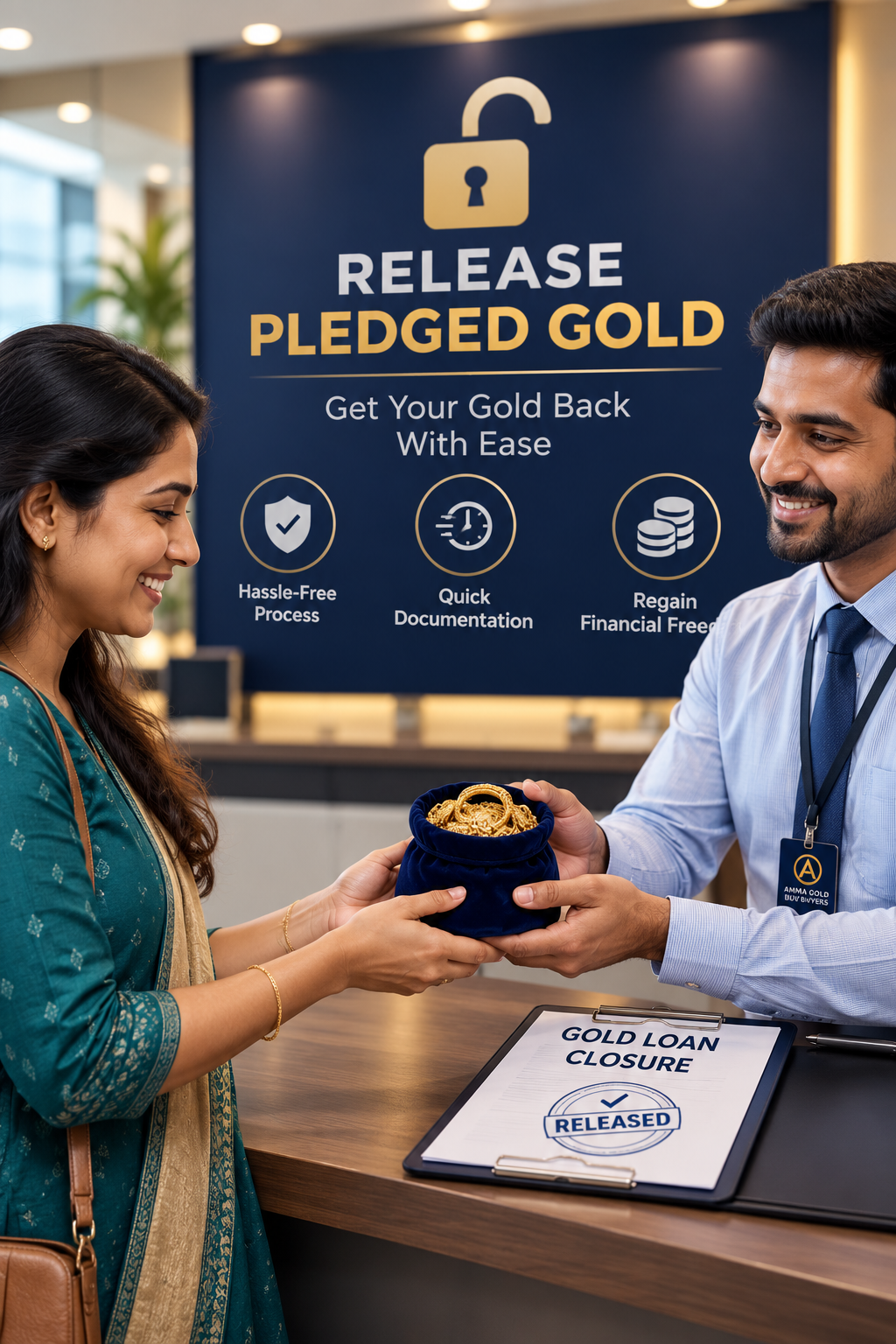 Release Pledge Gold